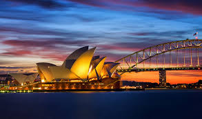 Sunset Sydney Harbour